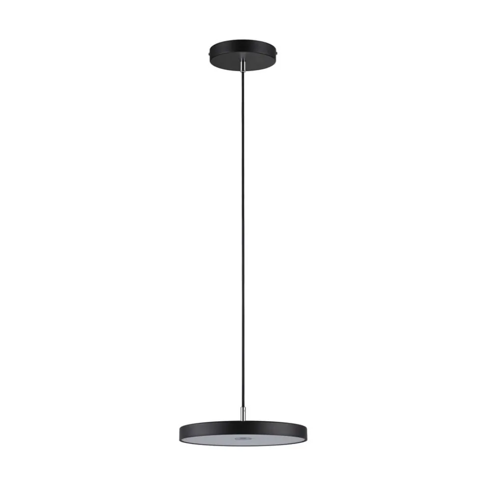 Paulmann LED-hængelampe Hildor, sort Ø 31 cm 3-trins dæmpbar