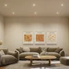Paulmann LED-indbygningslampe Cole Coin sort Ø9cm IP44 dæmpbar 3 stk.