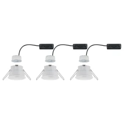 Paulmann LED-indbygningsspot Cymbal 3x6,8W IP44