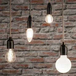 Paulmann LED-kerte E14 3 W 2.700 K mat, 2 stk.