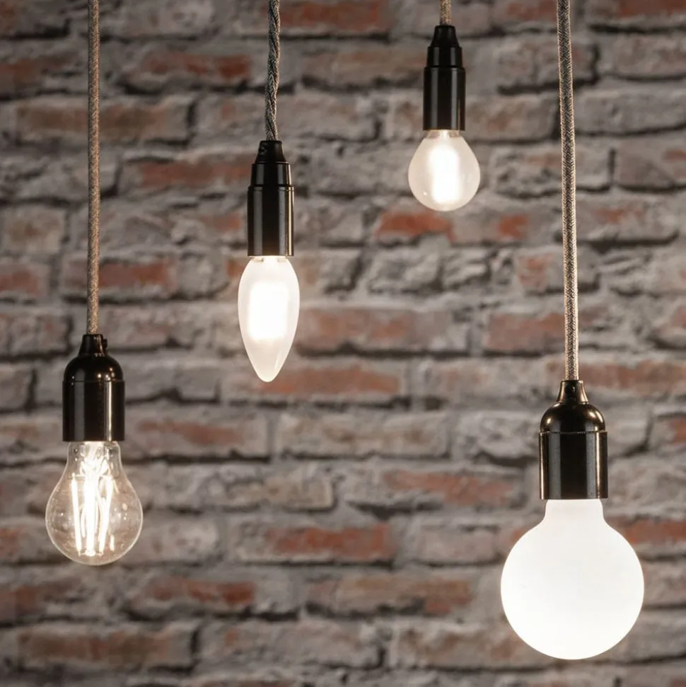 Paulmann LED-kerte E14 3 W 2.700 K mat, 2 stk.