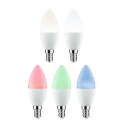 Paulmann LED-kerte E14 5W 470lm ZigBee RGBW
