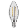 Paulmann LED-kertepære E14 2,6 W 827, drejet, klar