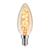 Paulmann LED-kertepære E14 4W 1.800 K guld