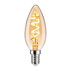 Paulmann LED-kertepære E14 4W 1.800 K guld
