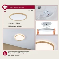 Paulmann LED-loftslampe Atria Shine Ø29cm eg IP44 3.000K
