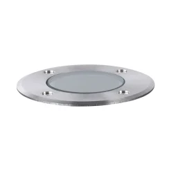 Paulmann LED nedgravningslampe 94732, Ø 11 cm, stål