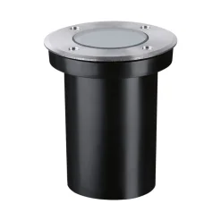 Paulmann LED nedgravningslampe 94732, Ø 11 cm, stål