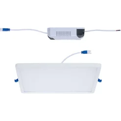 Paulmann LED-panel Areo 3.000 K kantet 17,5cm hvid