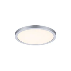 Paulmann LED-panel Areo 3.000 K rund krom 17,5cm