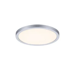 Paulmann LED-panel Areo 3.000 K rund krom 17,5cm