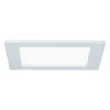 Paulmann LED-panel, kantet, 12W, 4.000 K, hvid