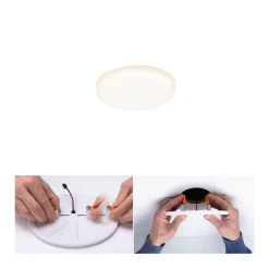 Paulmann LED-panel Veluna 3.000K rund ca. 7,5cm
