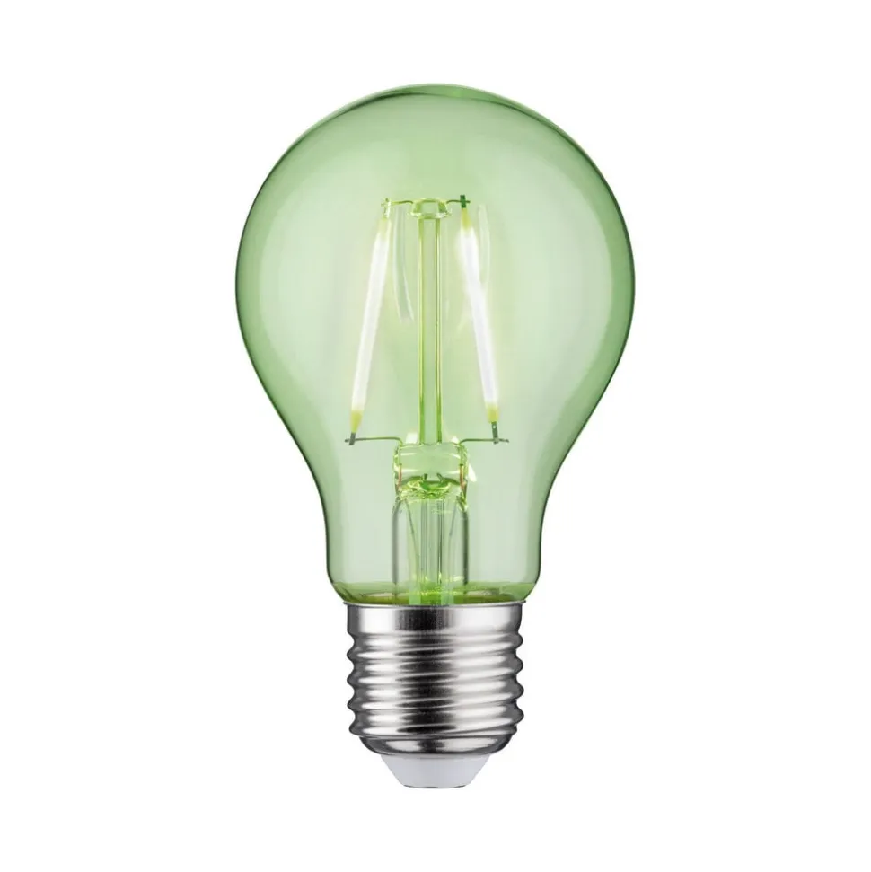 Paulmann LED-pære E27 filament grøn 1,1W