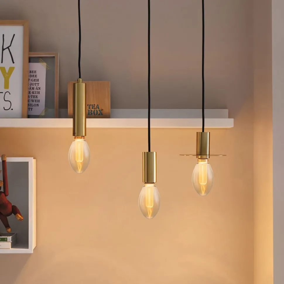 Paulmann LED-pære E27 3,5 W Arc 1,800K guld