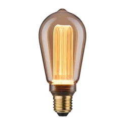 Paulmann LED-pære E27 3,5 W Arc 1.800K ST64 guld