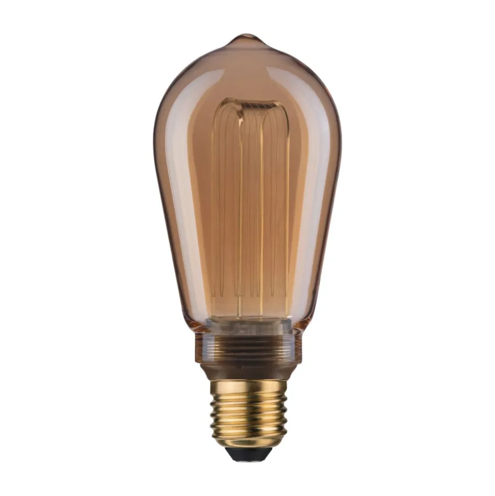 Paulmann LED-pære E27 3,5 W Arc 1.800K ST64 guld