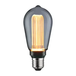 Paulmann LED-pære E27 3,5W Arc 1,800K ST64 smoke