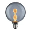 Paulmann LED-pære E27 3,5W Helix 1800K G125 smoke