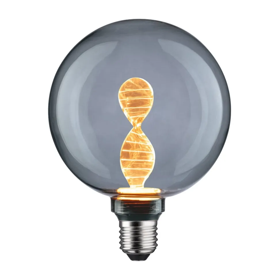 Paulmann LED-pære E27 3,5W Helix 1800K G125 smoke