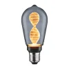 Paulmann LED-pære E27 3,5W Helix 1800K ST64 smoke