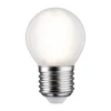 Paulmann LED-pære E27 4,8W 4.000 K Miniglobe mat