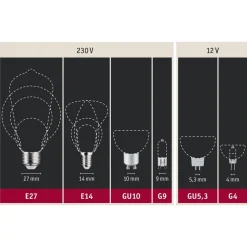 Paulmann LED-pære E27 7,5W 865 806lm dæmpbar