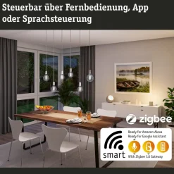 Paulmann LED-pære ZigBee E27 7,5W CCT dim guld