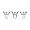 Paulmann LED-reflektor GU10 2,5 W, 3.000 K, 450 lm, 100° 3 enheder