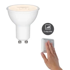 Paulmann LED-reflektor GU10 6,5 W 2.700 K 3stepdim