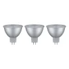Paulmann LED-reflektor GU5,3 6W 2.700 3 stk krom
