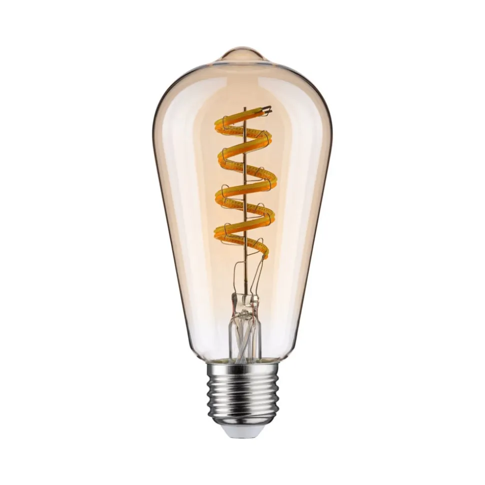 Paulmann LED-rustik pære ZigBee E27 7,5W CCT guld
