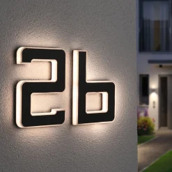 Paulmann LED solcellebogstav b