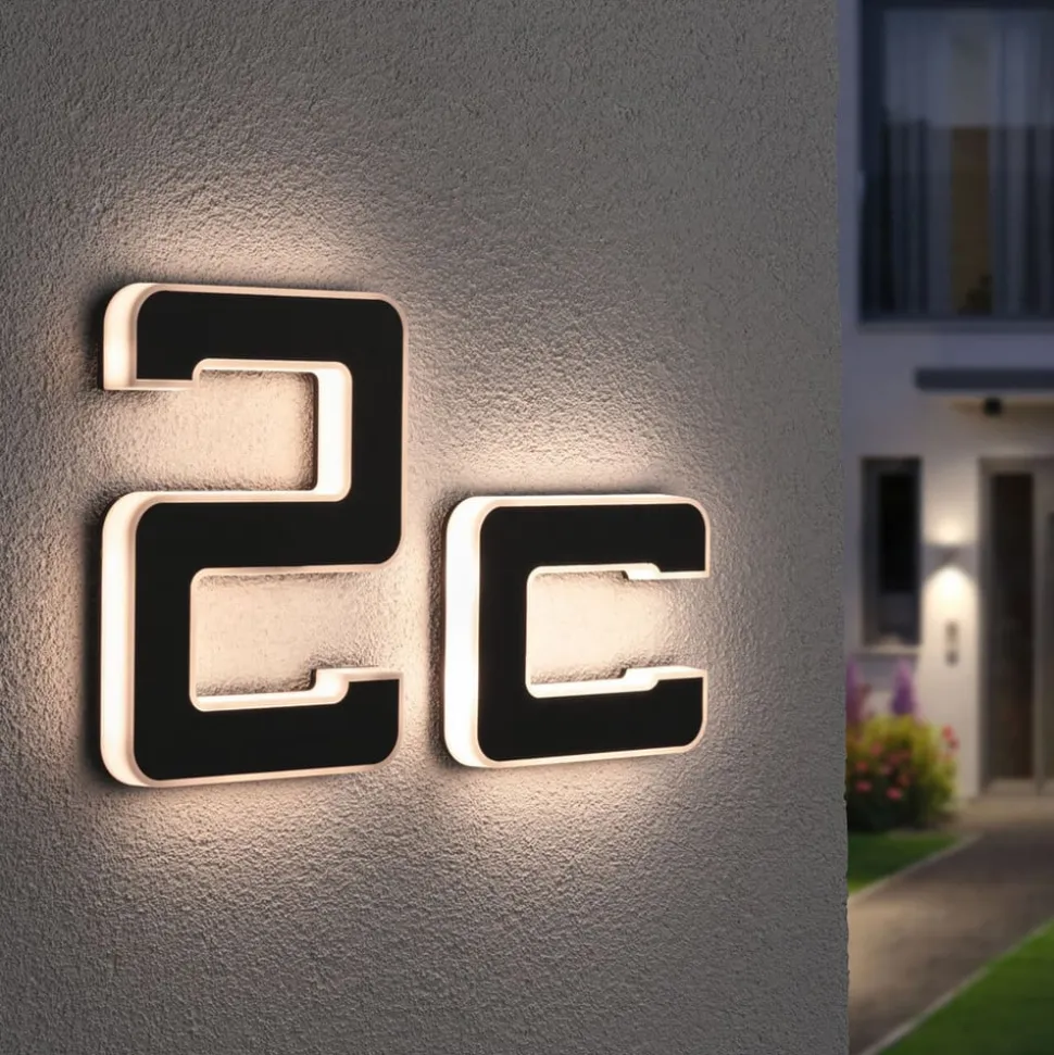 Paulmann LED solcellebogstav c