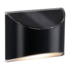 Paulmann LED-solcelle-væglampe Elliot, antracit, IP44