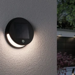 Paulmann LED-solcellevæglampe Helena med sensor