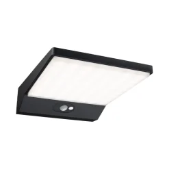 Paulmann LED solcelle-væglampe Ronas, sensor, dybde 25