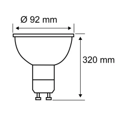 Paulmann 94731 LED-spot med jordspyd