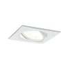 Paulmann LED-spot Nova Coin kantet, dæmpbar, hvid