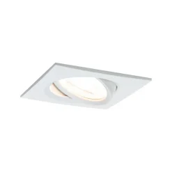 Paulmann LED-spot Nova Coin kantet, dæmpbar, hvid
