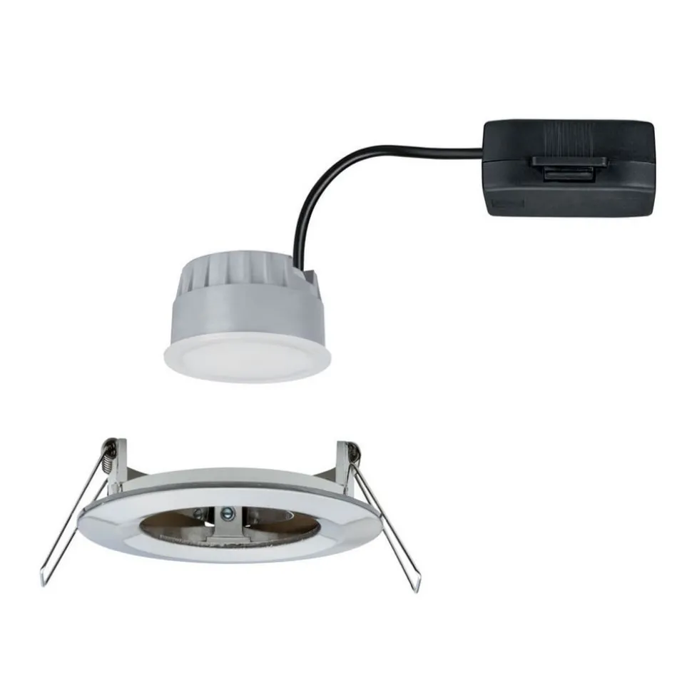 Paulmann LED-spot Nova Coin rund, dæmpbar, jern