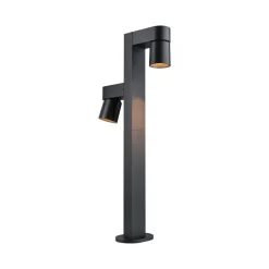 Paulmann LED-stibelysning Kimu 2, antracit, 2-lys, 2.200 K