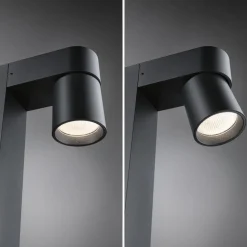 Paulmann LED-stibelysning Kimu 1, antracit, 2.200 K