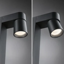 Paulmann LED-stibelysning Kimu 1, antracit, 3.000 K