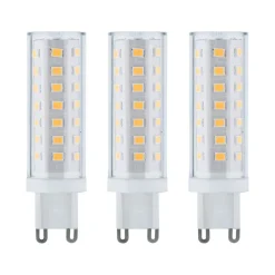 Paulmann LED-stiftsokkel G9 5 W 4.000 K, 3 stk.