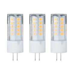 Paulmann LED-stiftsokkel G4 3 W 2.700 K, 3 stk.