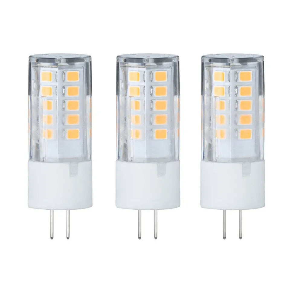 Paulmann LED-stiftsokkel G4 3 W 2.700 K, 3 stk.