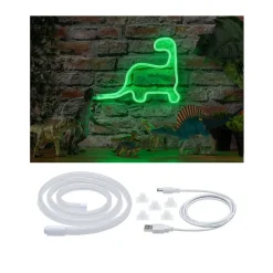 Paulmann LED-strip Neon Colorflex USB 1 m grøn