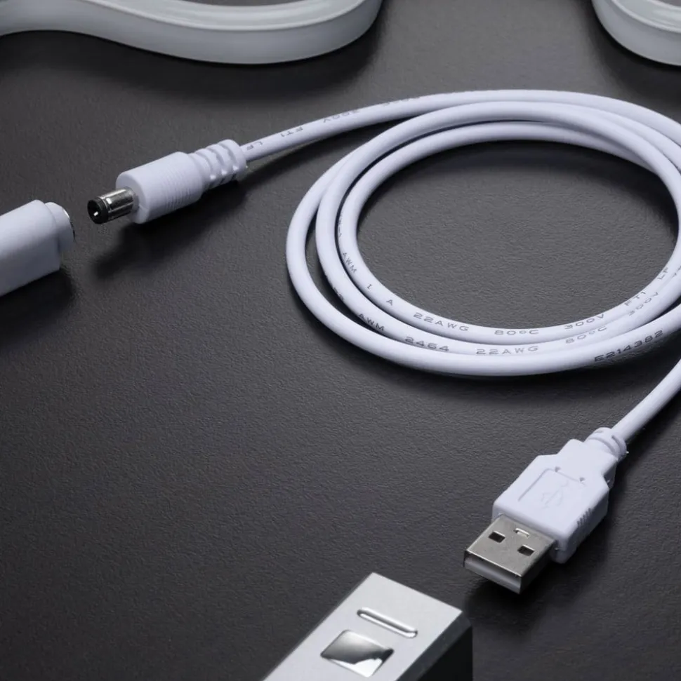 Paulmann LED-strip Neon Colorflex USB 1 m grøn