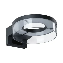 Paulmann LED-væglampe Capera, antracit, CCT, IP44